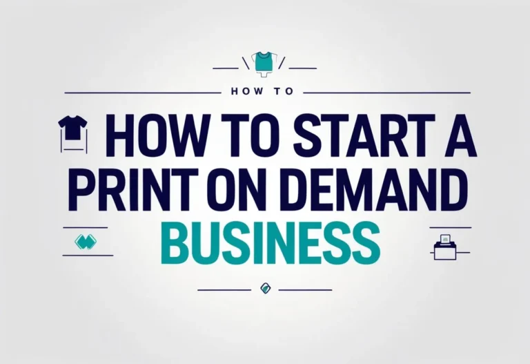 How to Start a Print on Demand Business