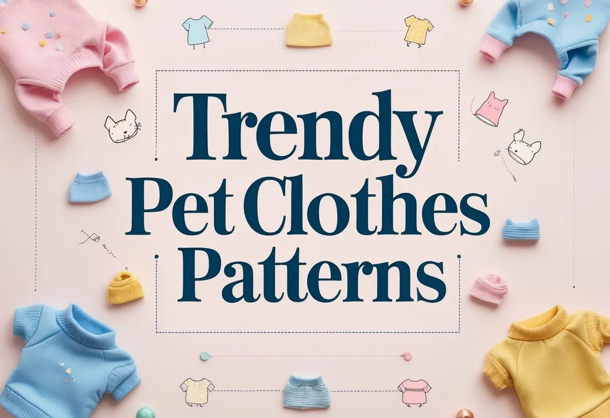 Trendy Pet Clothes Patterns