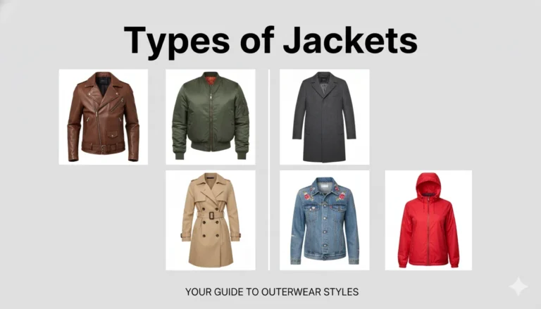 Types of Jackets for Men & Women