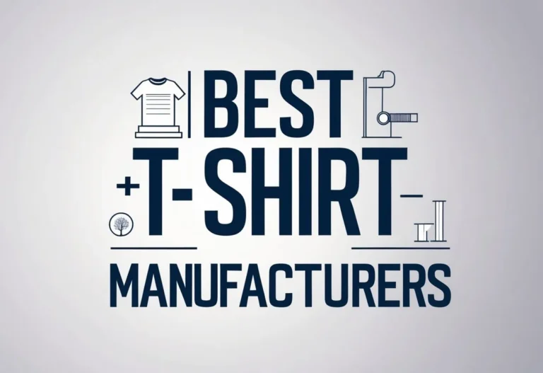 best t shirt manufacturers