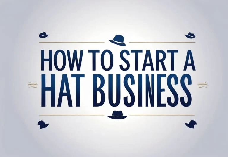 how to start hat business