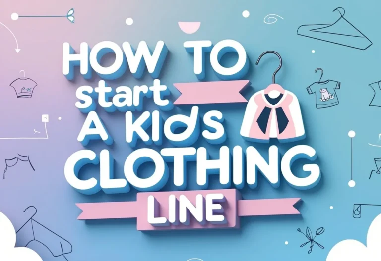 how to start a kids clothing line