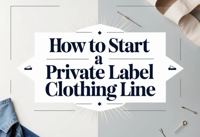 how to start a private label clothing line
