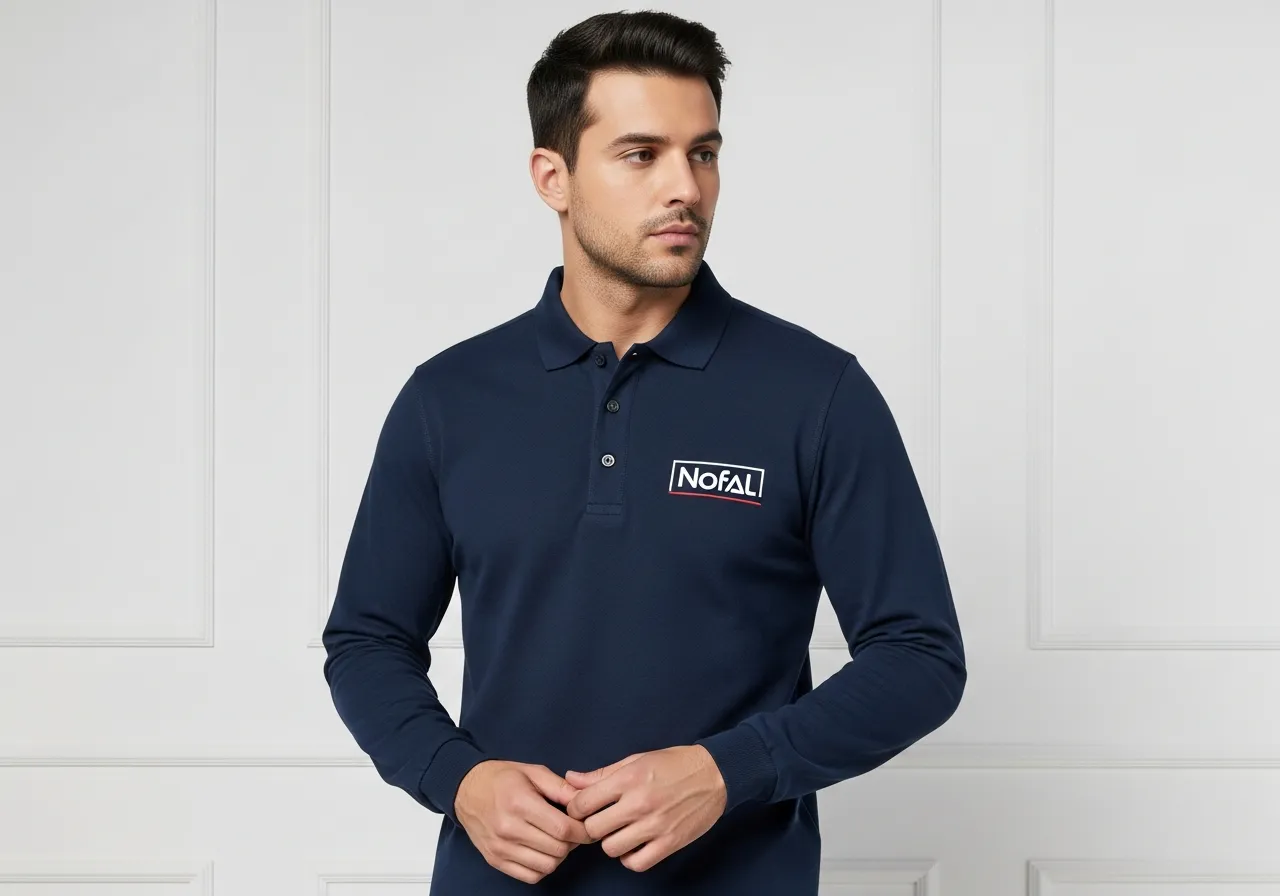 full sleeve polo shirts maker