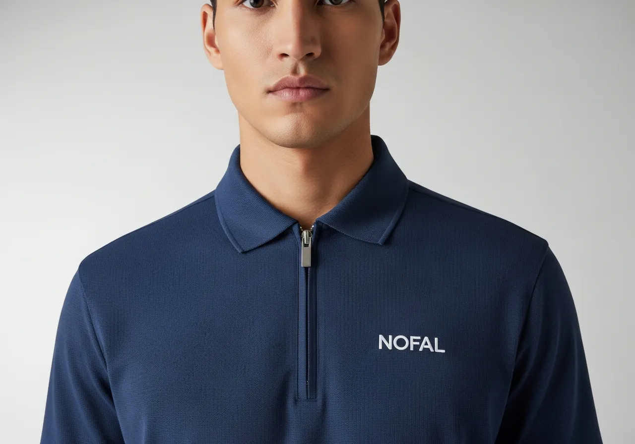 zipper polo shirts manufacturer