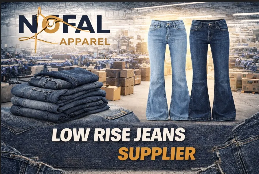 Nofal Apparel Low Rise Jeans manufacturer