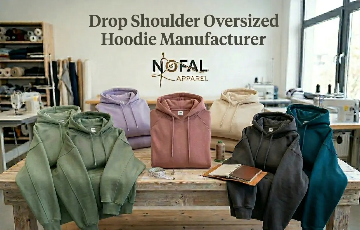 Drop Shoulder Oversized Hoodie Manufacturer