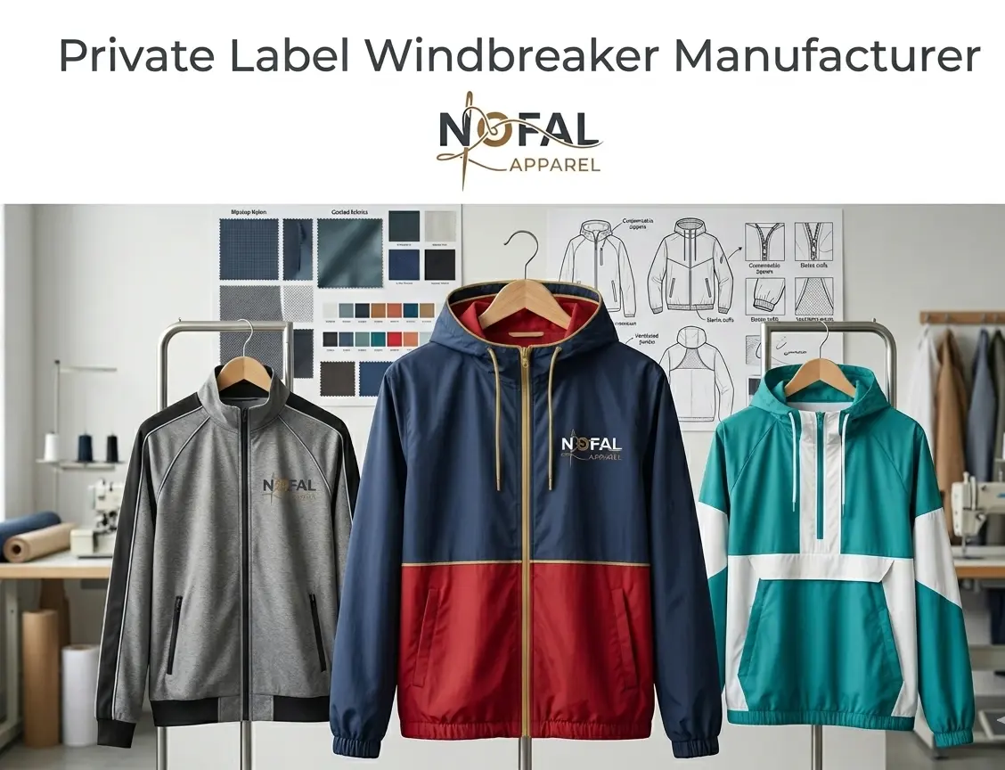 Private Label Windbreaker Manufacturer