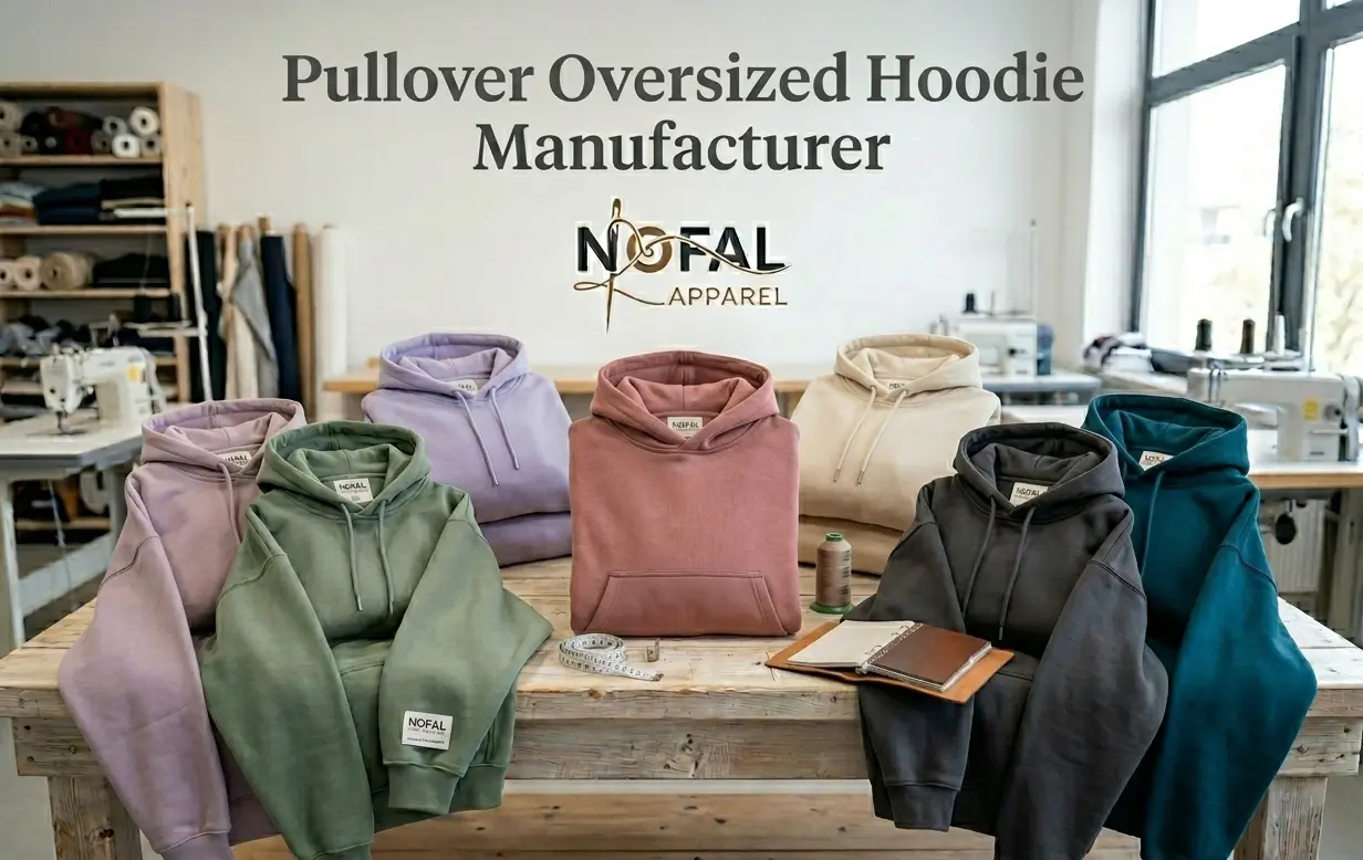 Pullover Oversized Hoodie Manufacturer