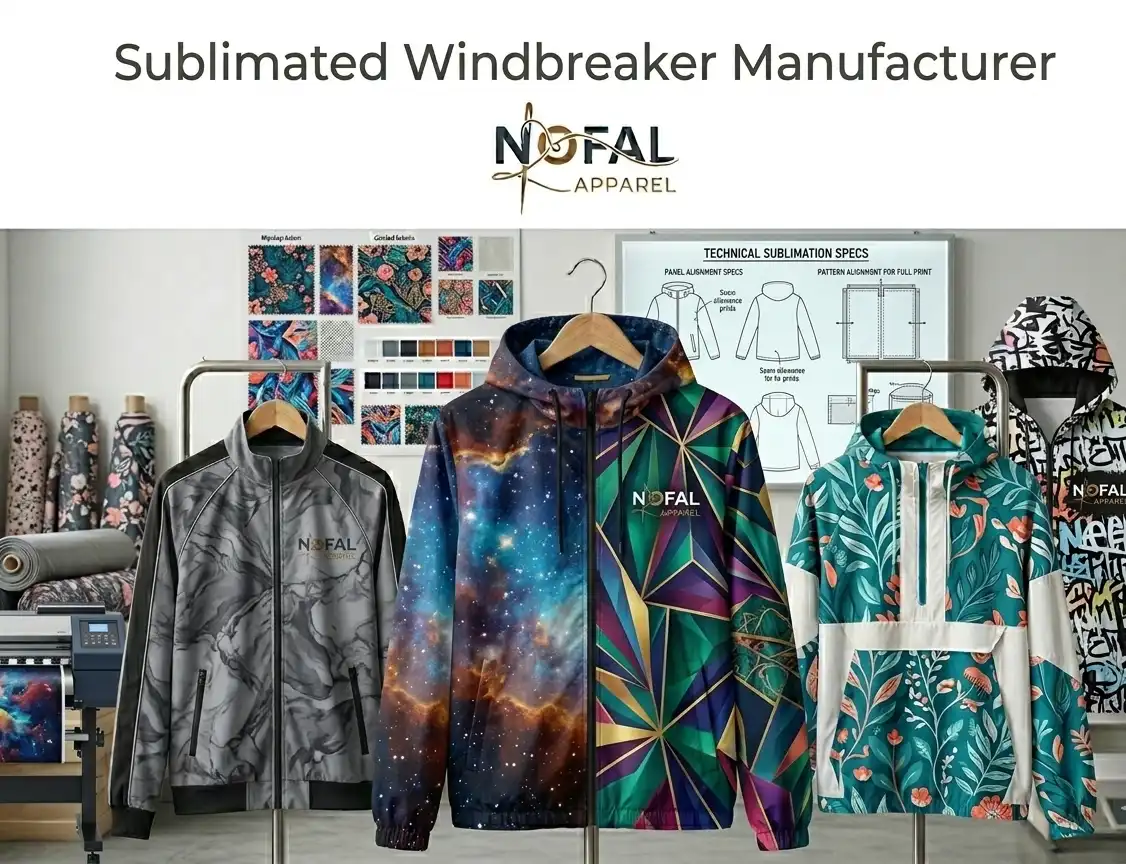Sublimated Windbreaker Manufacturer