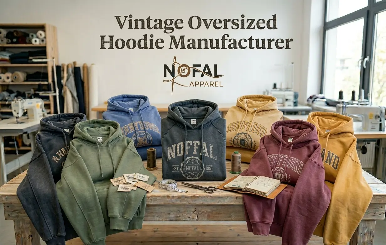 Vintage Oversized Hoodie Manufacturer