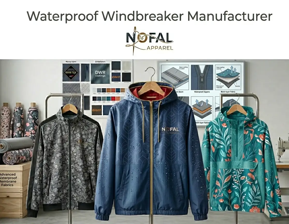 Waterproof Windbreaker Manufacturer